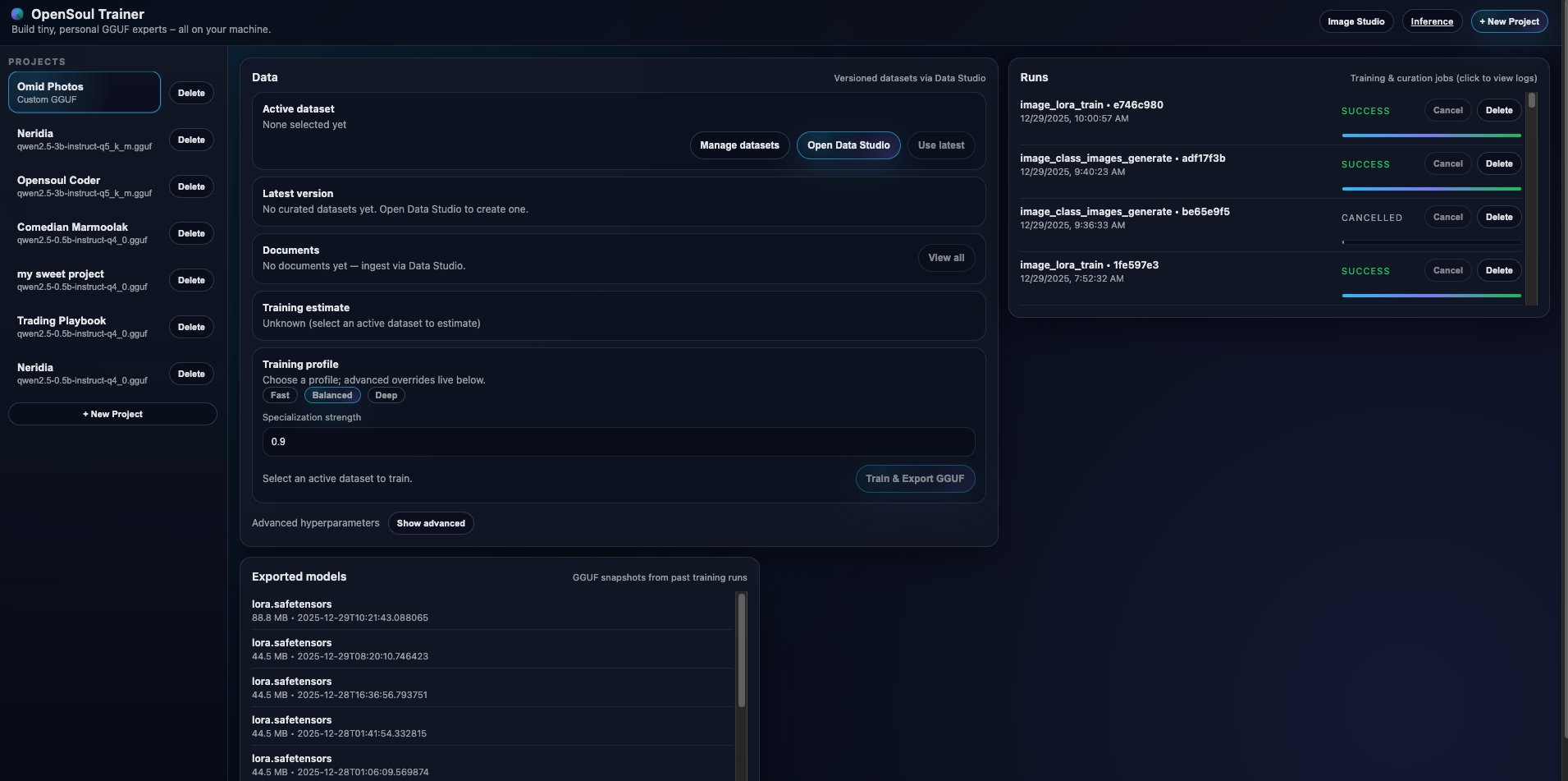 OpenSoul Playground screenshot 1